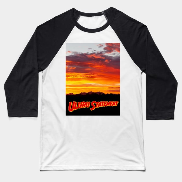 Uluru Statement Baseball T-Shirt by VM04